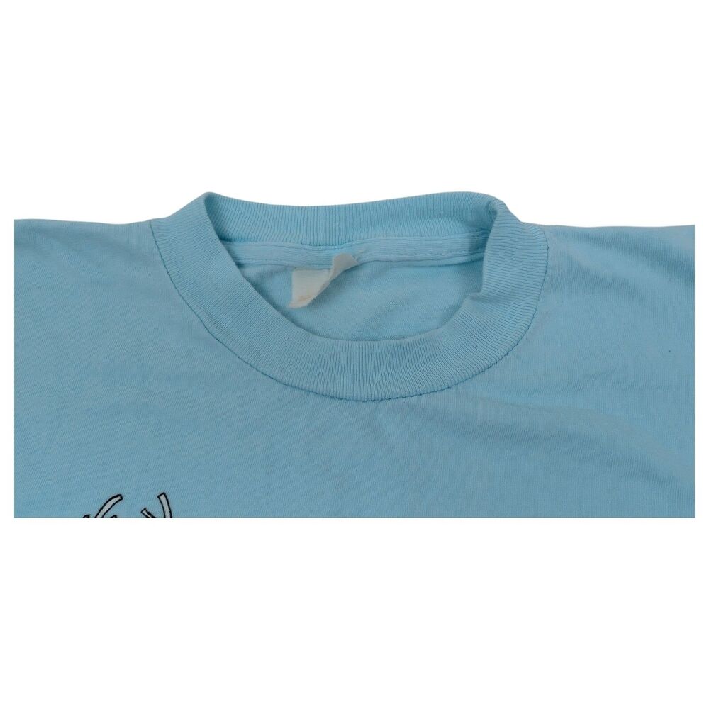Santa Reindeer‎ Funny Christmas 90s Single Stitch T Shirt S/M 18x24.5 - Picture 6 of 10